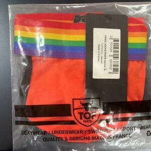 TOF Paris Pride LARGE Jockstrap NWT
